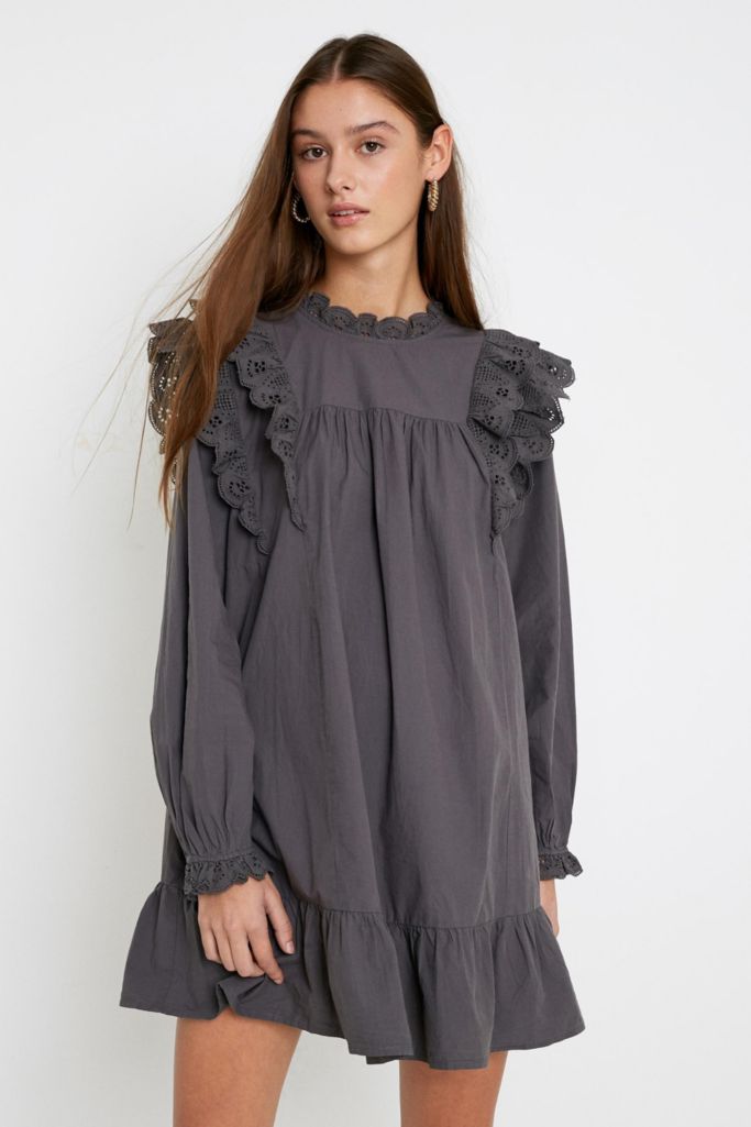 UO Ruffled Babydoll Dress | Urban Outfitters