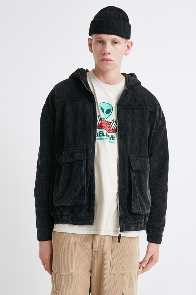 UO Corduroy Hooded Jacket | Urban Outfitters