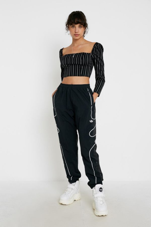 UO Pinstripe Square Neck Top | Urban Outfitters