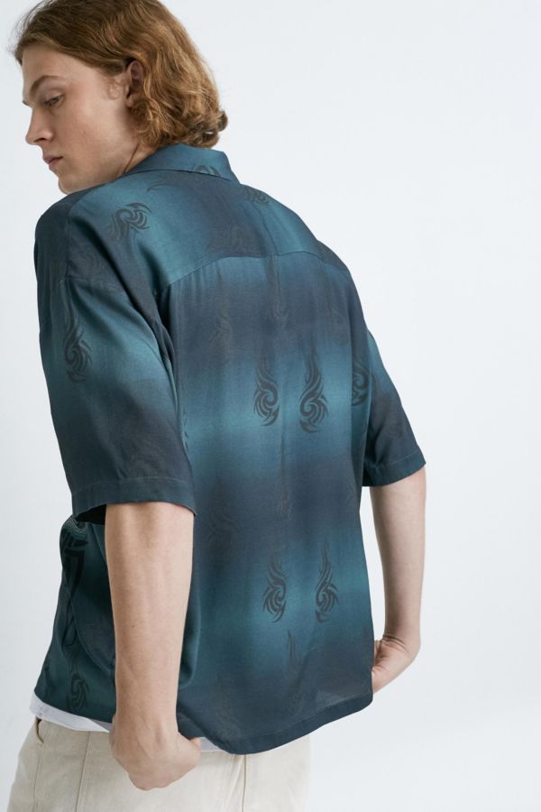 dragon button shirt