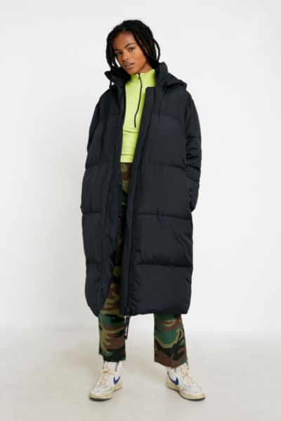 longline womens puffer coat