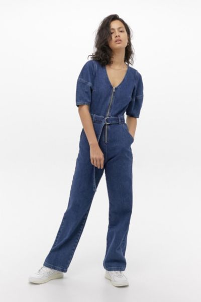 denim jumpsuit urban outfitters