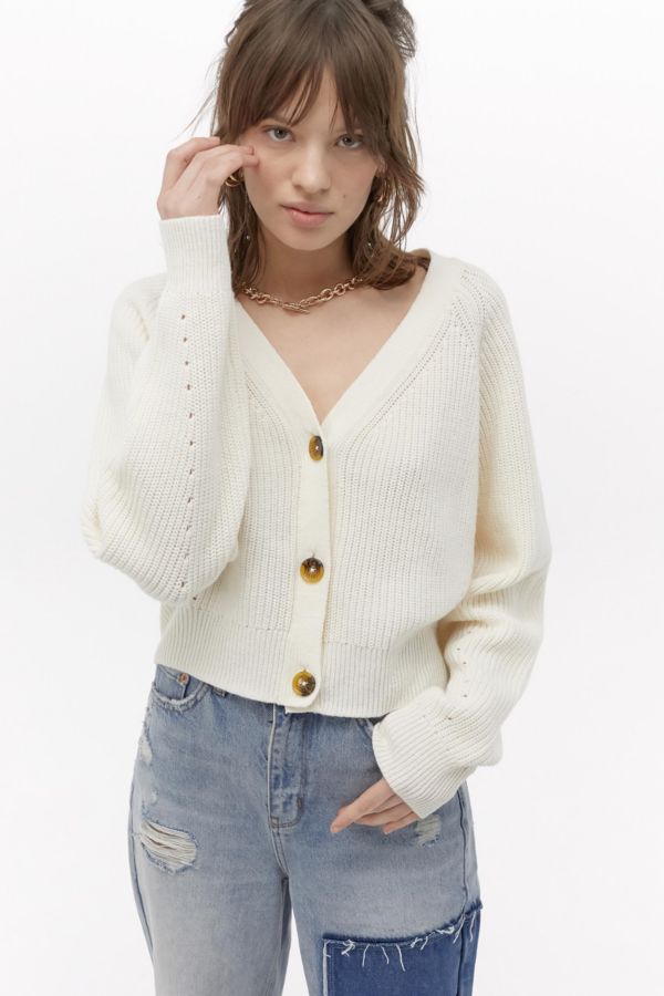 Slide View: 1: UO Joanie Batwing Cardigan