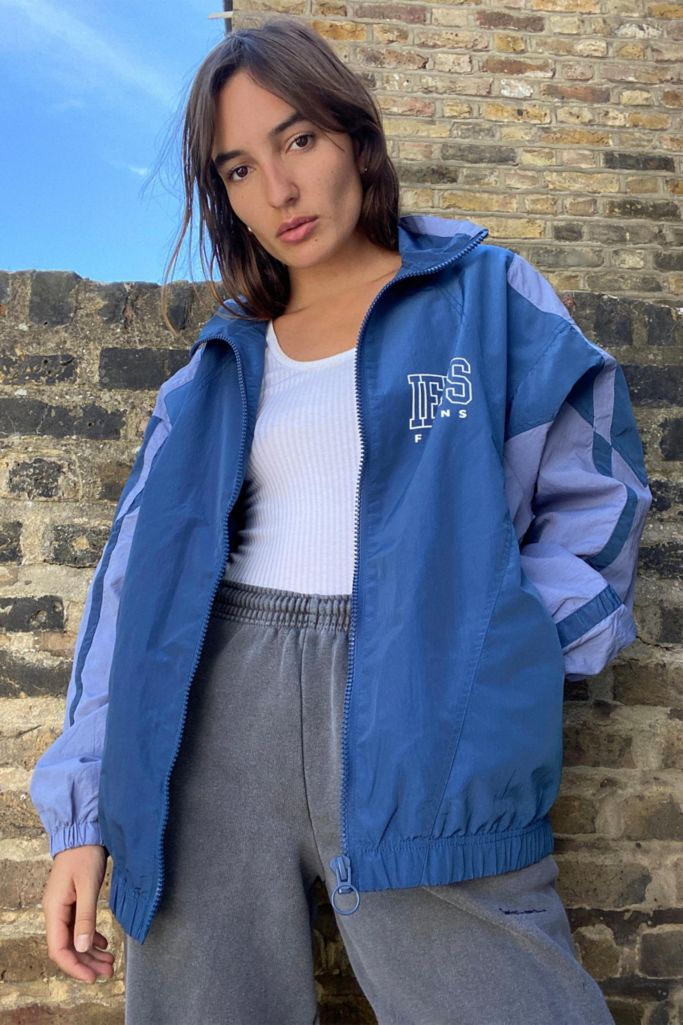 iets frans... Nylon Varsity Jacket | Urban Outfitters