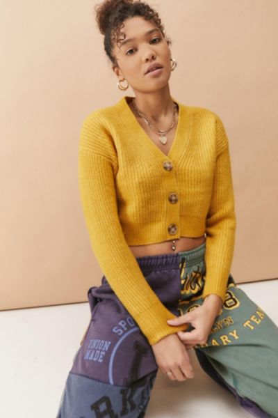urban outfitters fuzzy cardigan