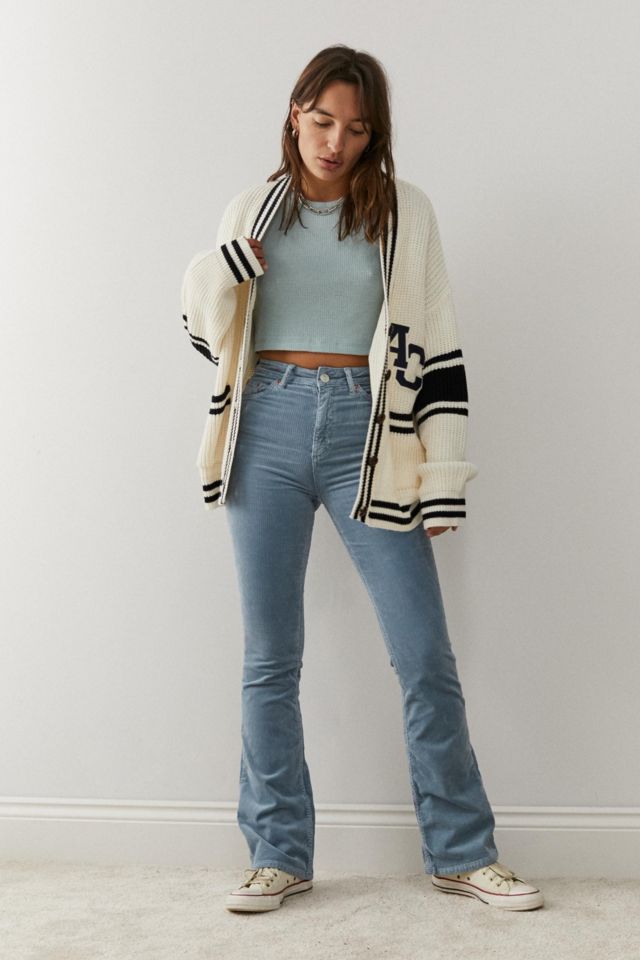 UO Callie Long Sleeve Crop Top | Urban Outfitters