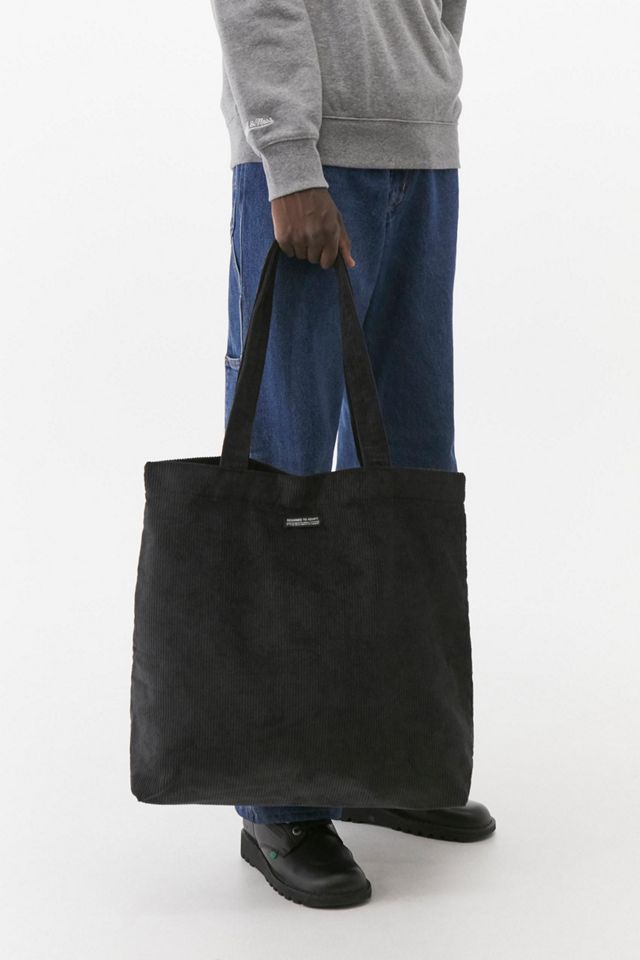 UO Gunmetal Corduroy Tote Bag | Urban Outfitters
