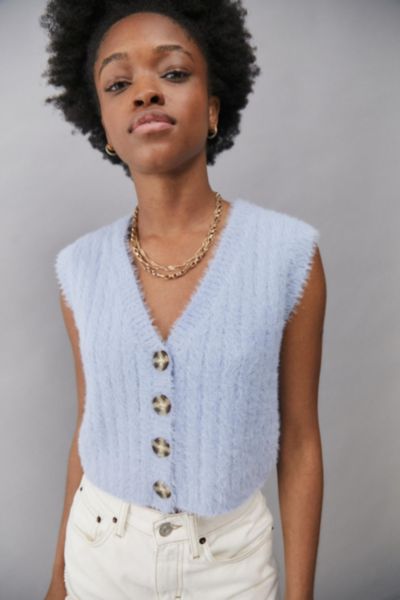 urban outfitters fluffy cardigan