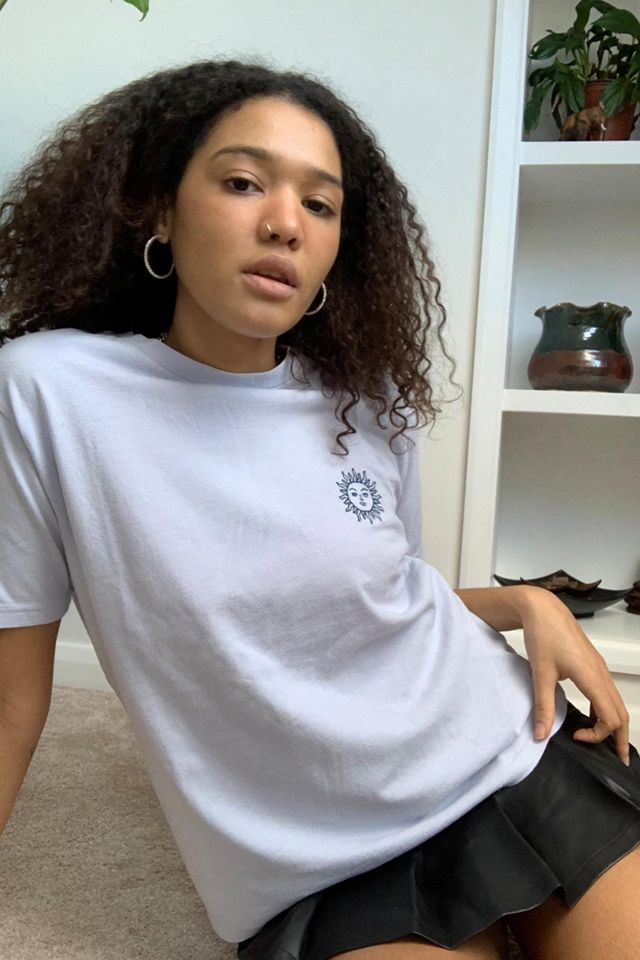 UO Washed Sunshine Boyfriend Tee Urban Outfitters