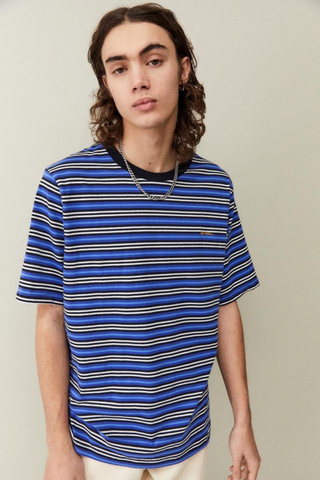 iets frans... Blue Skinny Stripe Tee | Urban Outfitters
