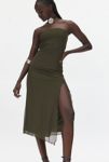 Thumbnail View 4: UO Samara Mesh Strapless Stretch Midi Dress