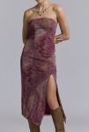 Thumbnail View 2: UO Samara Mesh Strapless Midi Dress