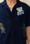 Thumbnail View 4: Ayker Navy Slub Embroidered Shirt