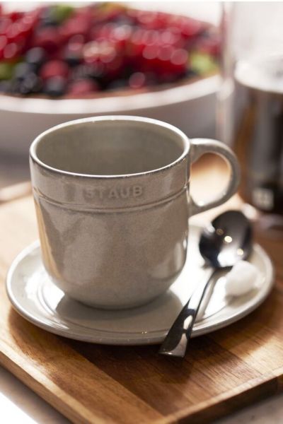 Staub Ceramic 4-piece 16oz. Stoneware Mug Set