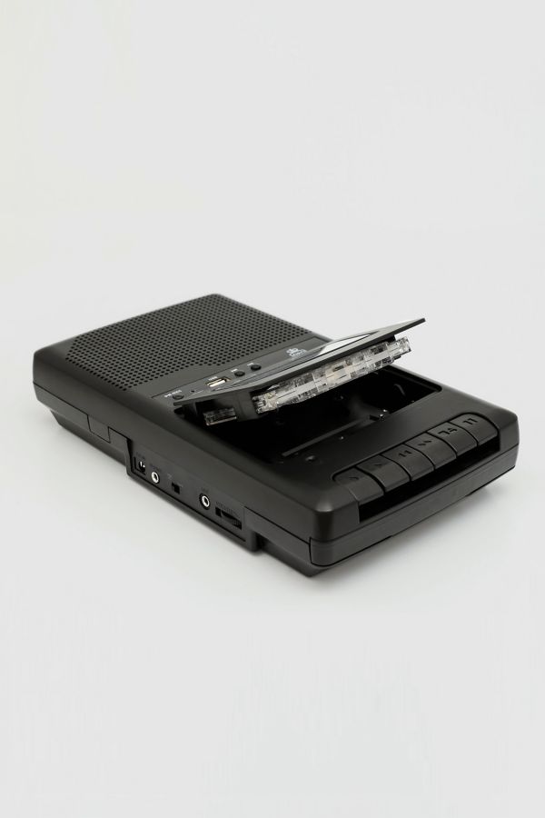 Slide View: 1: GPO CRS132 USB Cassette Player Recorder