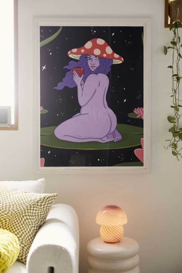 Slide View: 1: Robin Eisenberg Mushroom II Art Print