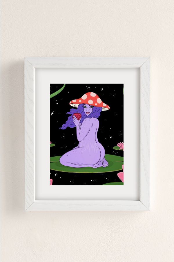 Slide View: 2: Robin Eisenberg Mushroom II Art Print