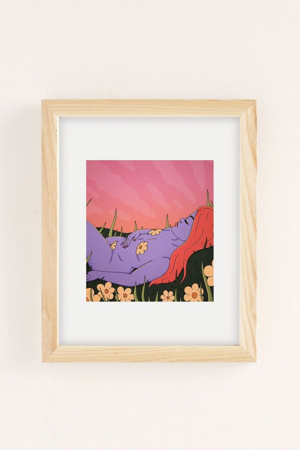 Slide View: 2: Robin Eisenberg Summer Nap Art Print