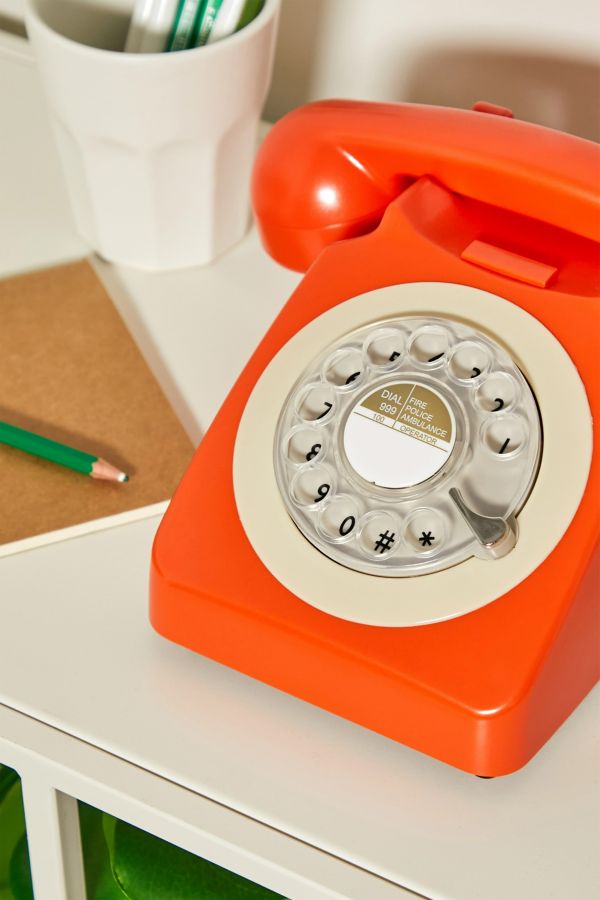 Slide View: 2: GPO 746 Retro Rotary Dial Landline Phone