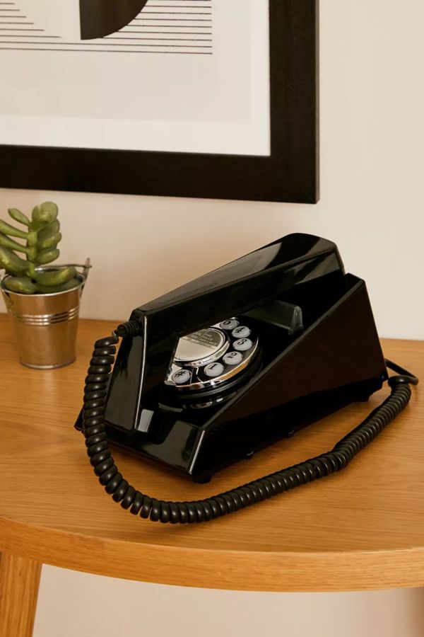 Slide View: 1: GPO Trim Push Button Landline Phone