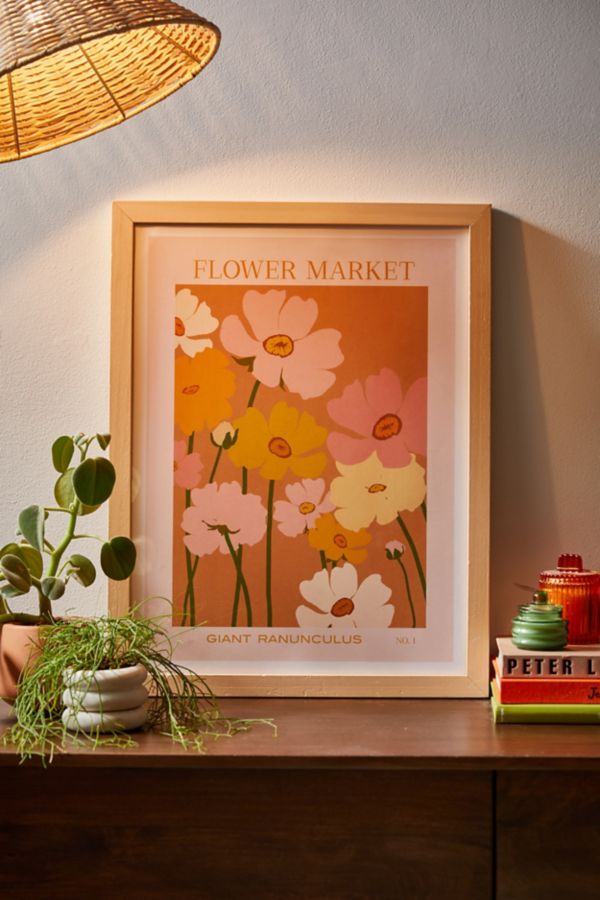 Slide View: 1: Reproduction artistique Flower Market Ranunculus 1 Gale Switzer