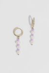 Thumbnail View 2: Joey Baby Taro Purple Pearl Earrings