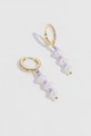 Thumbnail View 1: Joey Baby Taro Purple Pearl Earrings