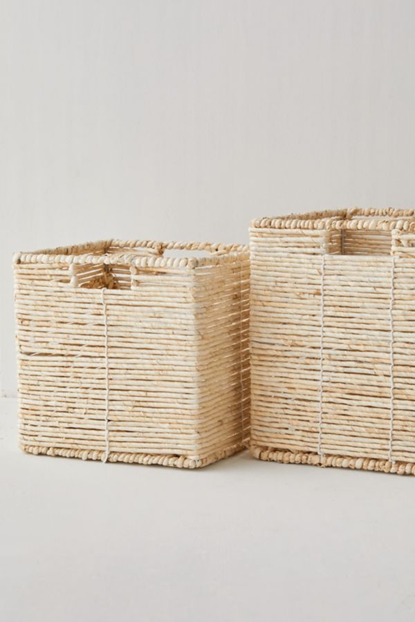 Slide View: 3: Maiz Square Storage Basket