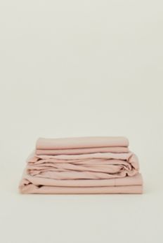 Slide View: 2: Hawkins New York Essential Organic Cotton Percale Sheet Set