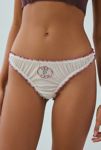 Thumbnail View 2: Out From Under Sweet Nothings Embroidered Thong