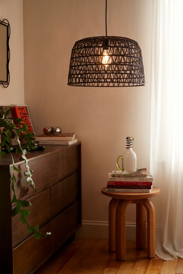 Slide View: 1: Waverly Woven Pendant Light