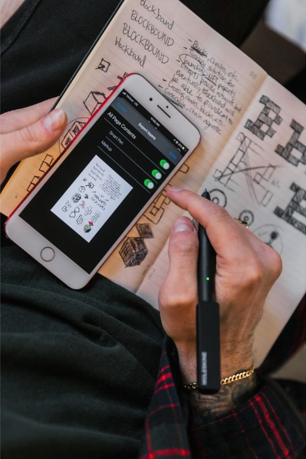 Slide View: 1: Moleskine Smart Writing Set