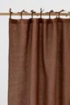 Thumbnail View 1: MagicLinen Tie Top Linen Curtain Panel