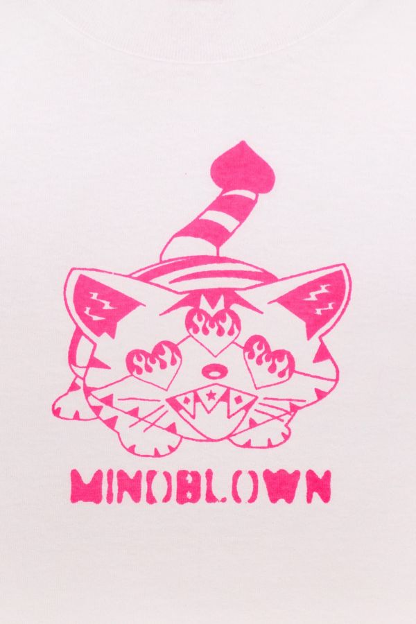 Slide View: 2: MINDBLOWN Flame Cat Tee