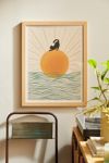 Thumbnail View 1: Jimmy Tan Good Morning Meow 7 Sunny Day Art Print