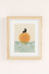 Thumbnail View 2: Jimmy Tan Good Morning Meow 7 Sunny Day Art Print