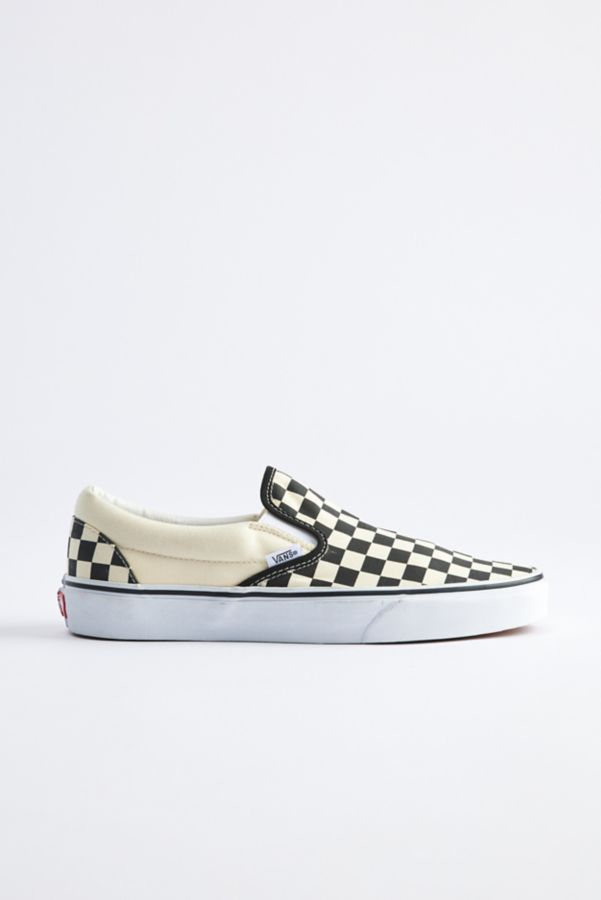 Slide View: 1: Vans Classic Slip-On Checkerboard Sneaker