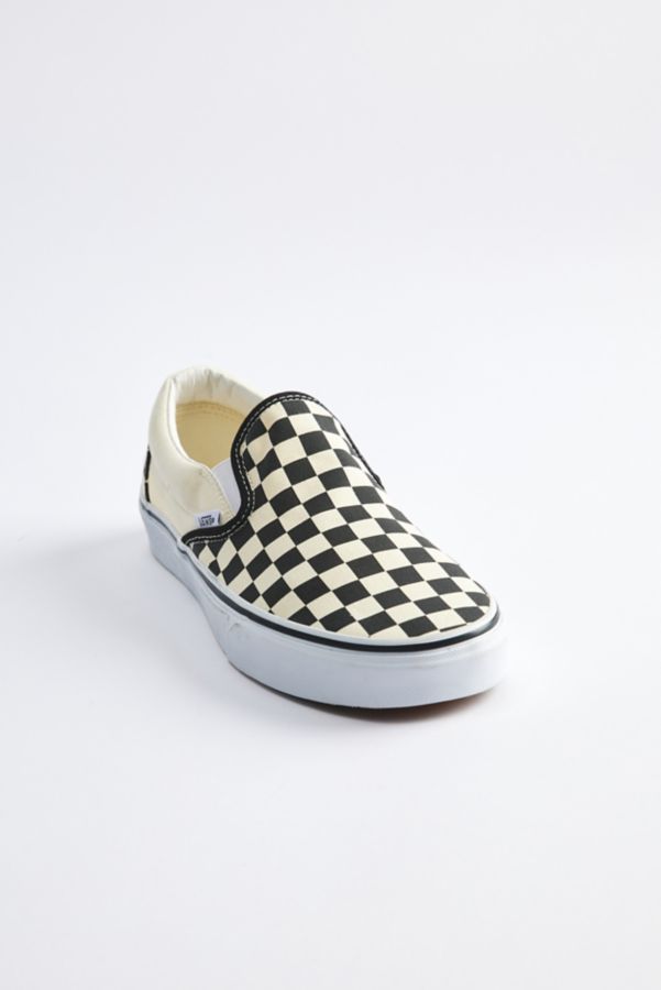 Slide View: 2: Vans Classic Slip-On Checkerboard Sneaker