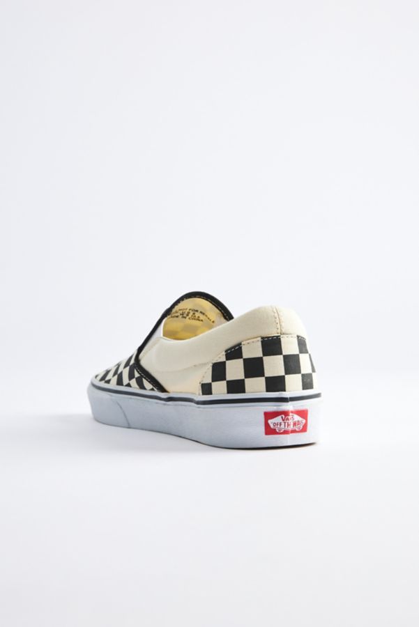 Slide View: 3: Vans Classic Slip-On Checkerboard Sneaker