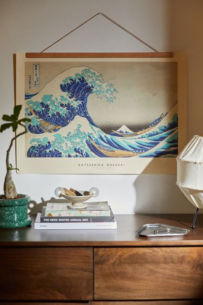 The Great Wave de Katsushika Hokusai, impression artistique