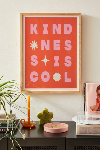 Nicole Goldfarb Kindness Is Cool Art Print