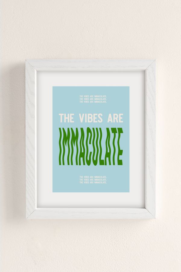 Slide View: 2: Nicole Goldfarb Immaculate Vibes Art Print