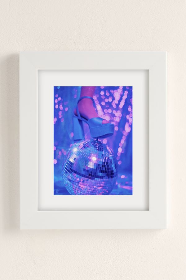 Slide View: 1: Reproduction artistique Boule Disco Plateforme Samantha Hearn