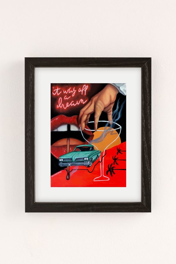 Slide View: 2: Olivia Stafne IT WAS ALL A DREAM Art Print