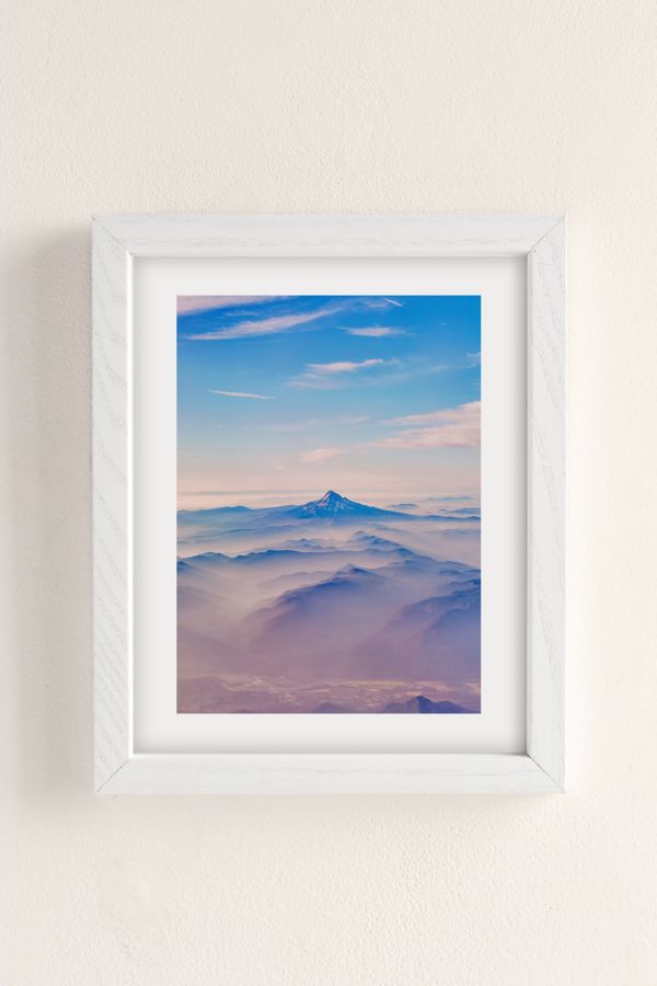 Slide View: 2: Laura Murray Purple Mountains Art Print