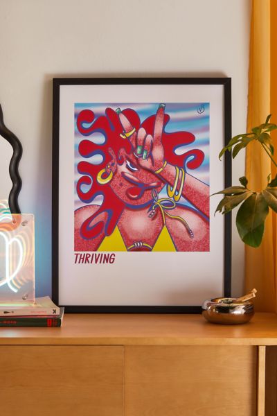 Nikoteenie Thriving Baby Art Print