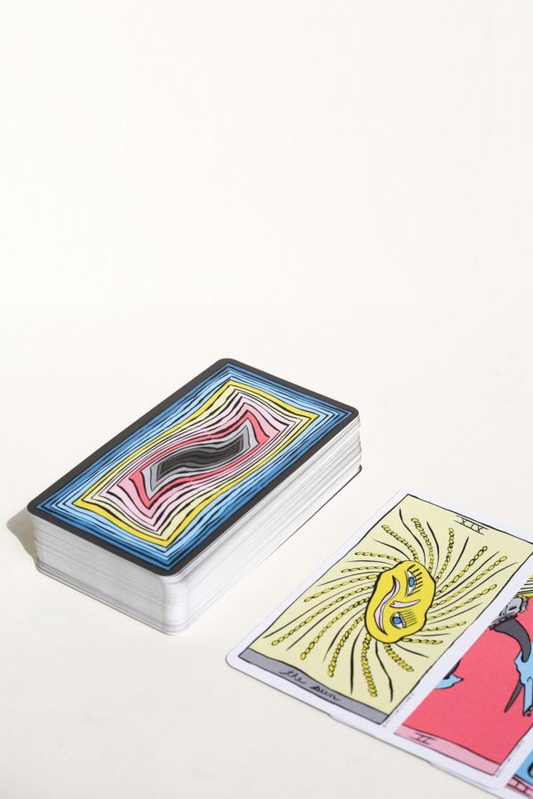 Slide View: 3: Holly Simple Warped Tarot Card Deck