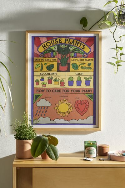 Magic Society House Plants Art Print