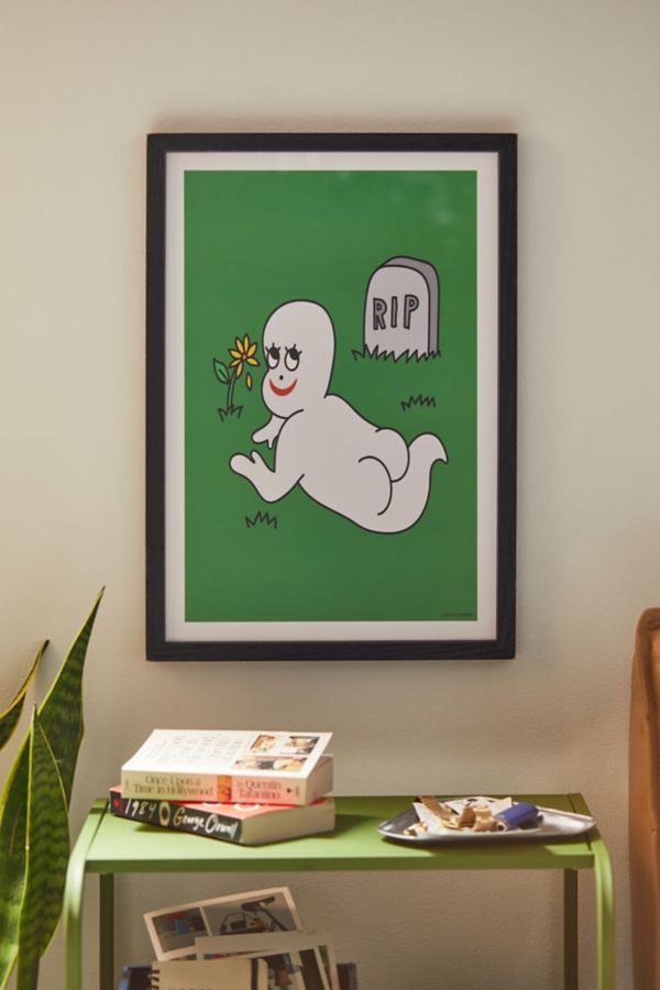 Slide View: 1: Magic Society RIP Ghost Art Print