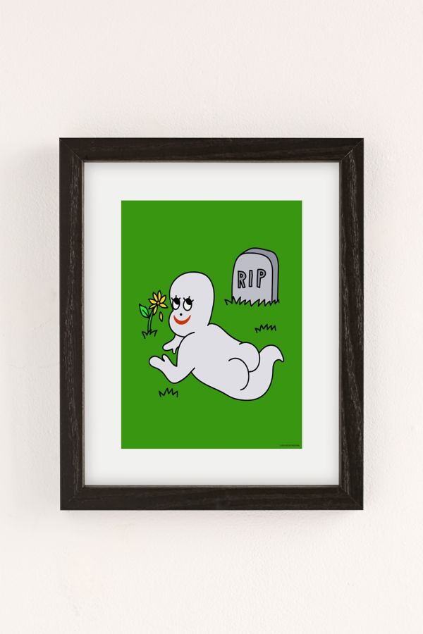 Slide View: 2: Magic Society RIP Ghost Art Print